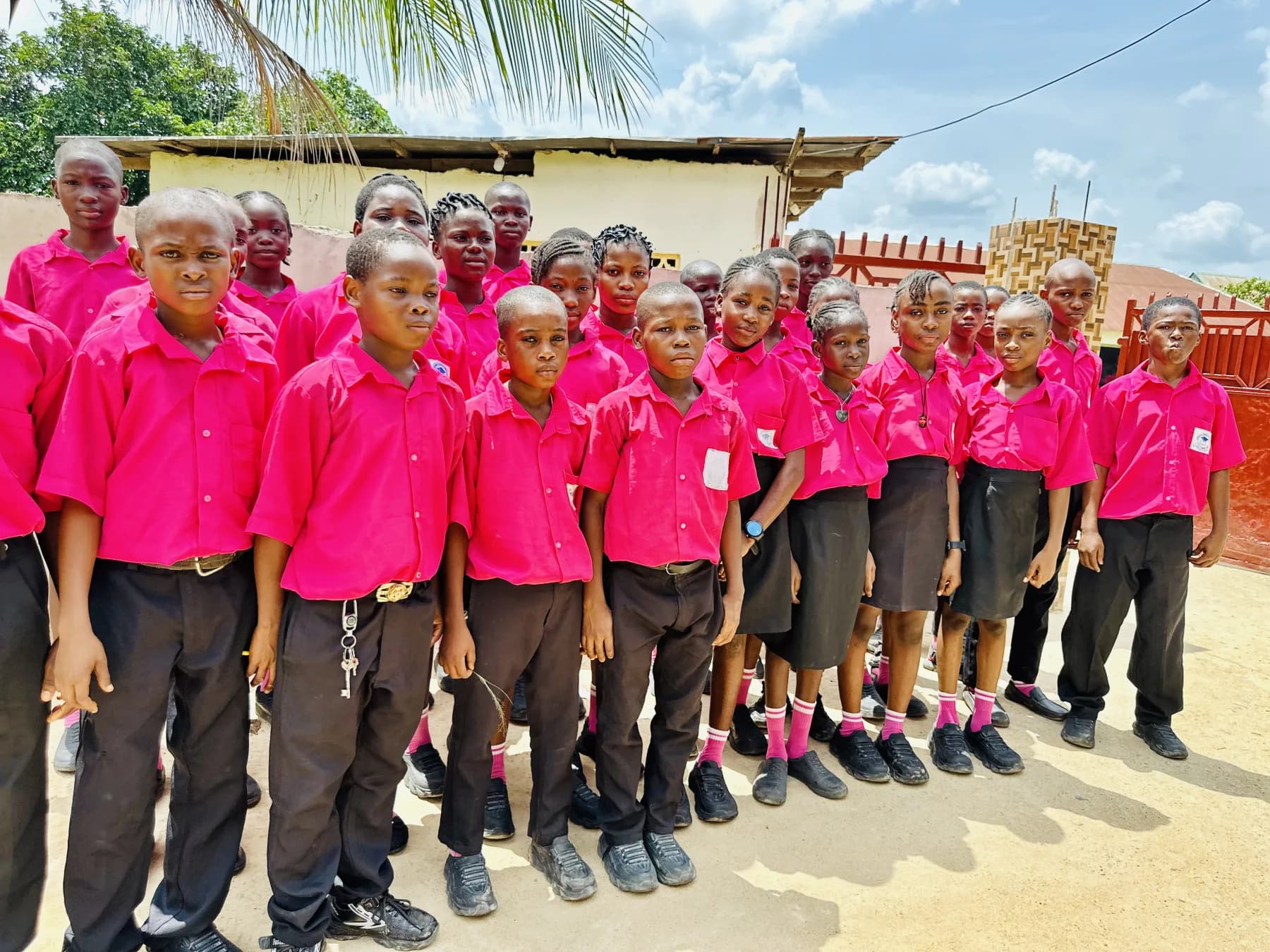 Goodnews Junior Secondary students